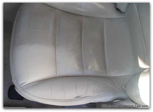 Cleaning leather car seats: not what you expect!
